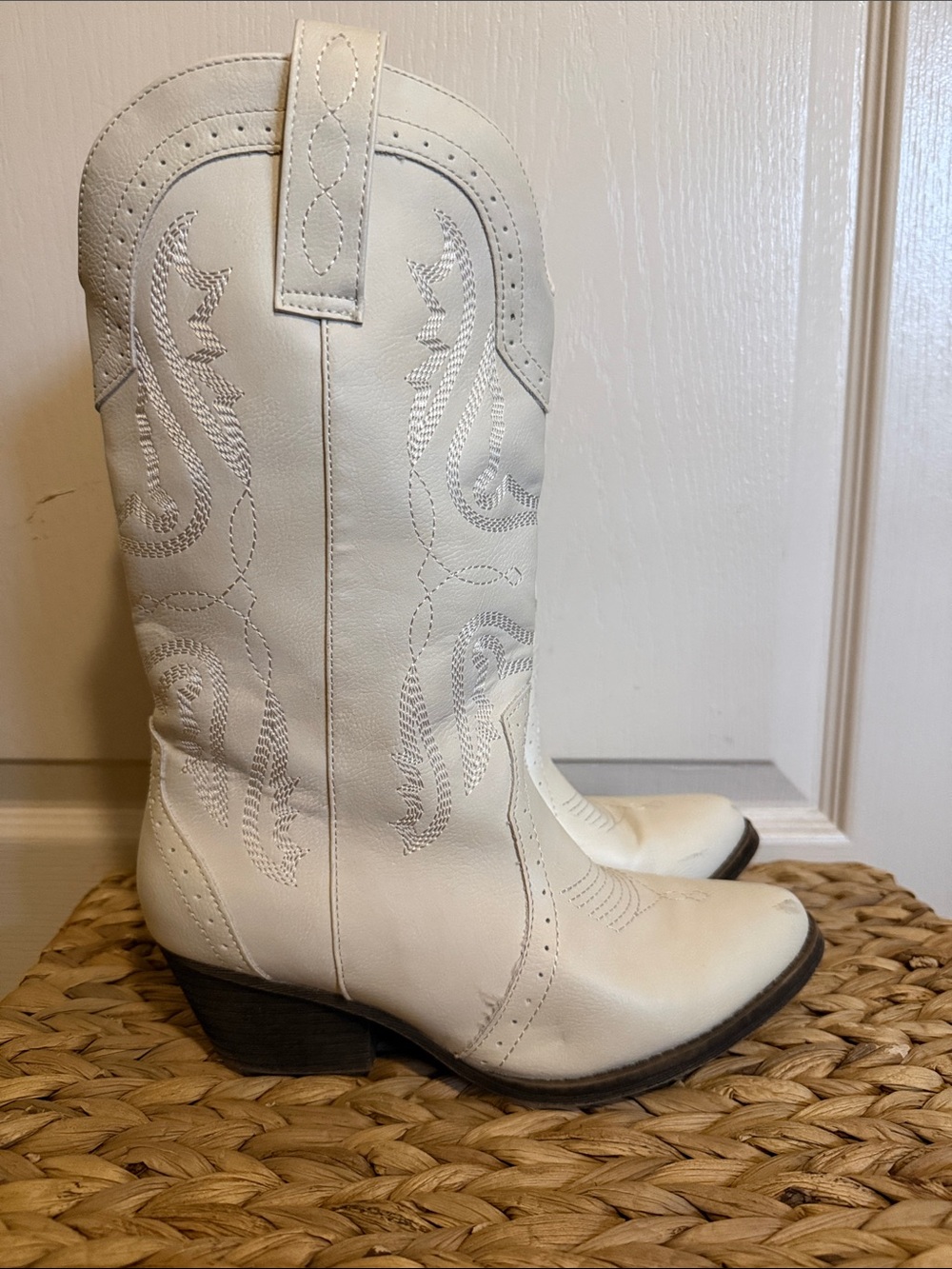 Sugar Tammy mid-calf cowboy boots Sz 7 Medium